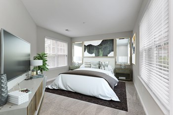 Beautiful Bright Bedroom With Wide Windows at Westerly at Worldgate, Herndon